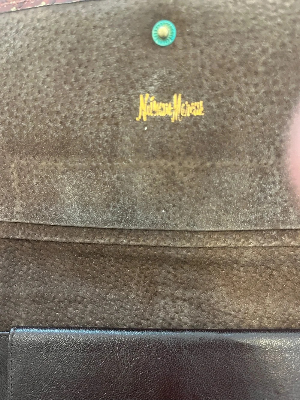 Neiman Marcus crocodile wallet